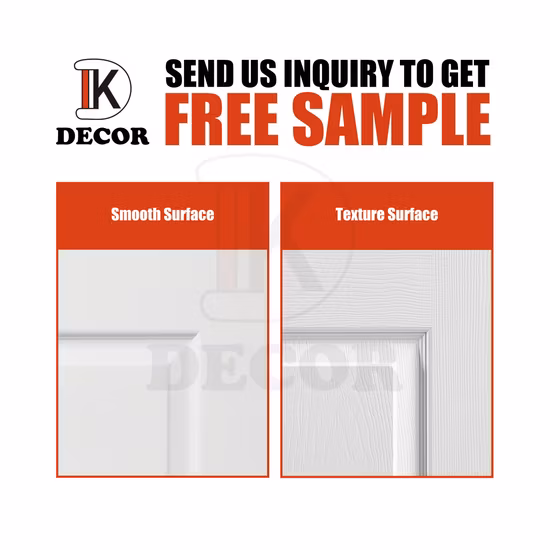 Canada Distribution 30X80 Hollow Core Flush Berkeley Design HDF Moulded Door
